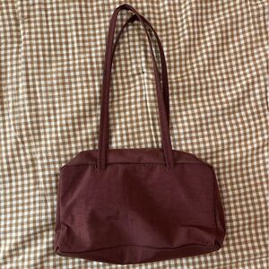 Baggu Mahogany Bowler Bag